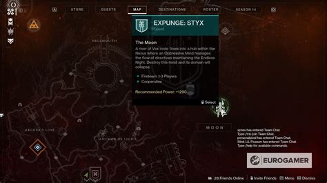 begin expunging destiny 2